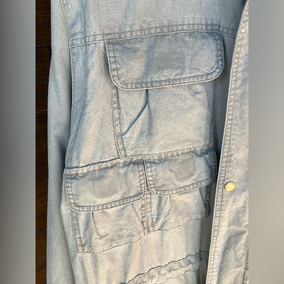 Vintage 100% Cotton Genuine Orvis 18 Pocket Medium Around The World Jack… - Picture 5 of 7